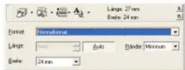 BROTHER PTouch 9500PC - ■Etikettengröbe festlegen - 2