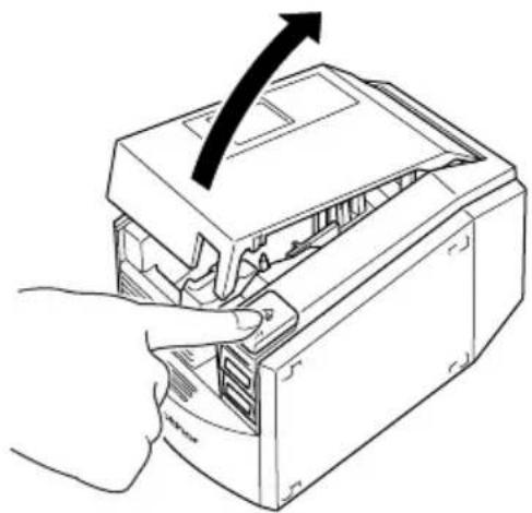 BROTHER PTouch 9500PC - Retrait de l'endos de l'étiquette - 2