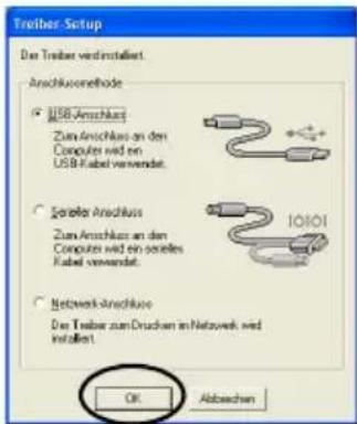 BROTHER PTouch 9500PC - Klichen Sie auf die Schaltfläche [OK]. - 1