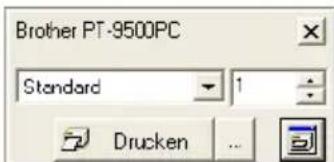 BROTHER PTouch 9500PC - Druckeigenschaften - 1