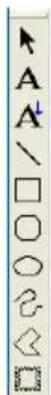 BROTHER PTouch 9500PC - ■Zeichnen-Symbololleiste - 1