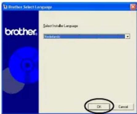 BROTHER PTouch 9500PC - Start de computer op en plaats verwolgens de cd-rom in het cd-romstation. - 2