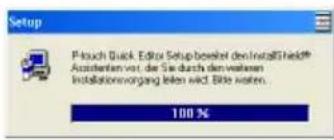 BROTHER PTouch 9500PC - Klicken Sie auf die Schaltfläche für den P-touch Quick Editor. - 2