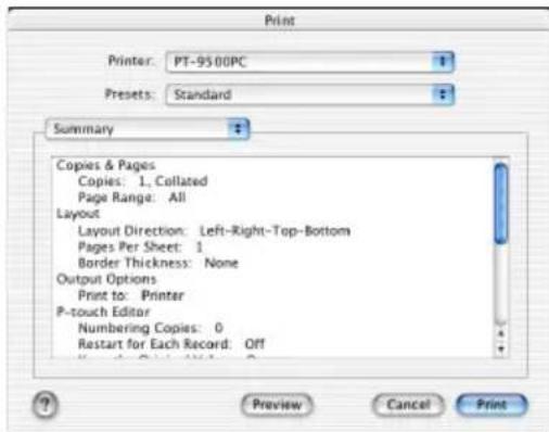 BROTHER PTouch 9500PC - Summary - 1