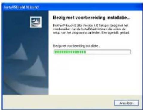 BROTHER PTouch 9500PC - Start de computer op en plaats verwolgens de cd-rom in het cd-romstation. - 7