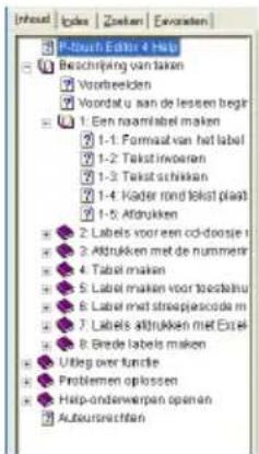 BROTHER PTouch 9500PC - Een specifiek onderwerp afdrukken - 1