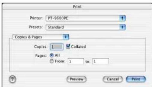 BROTHER PTouch 9500PC - Copies & Pages - 1