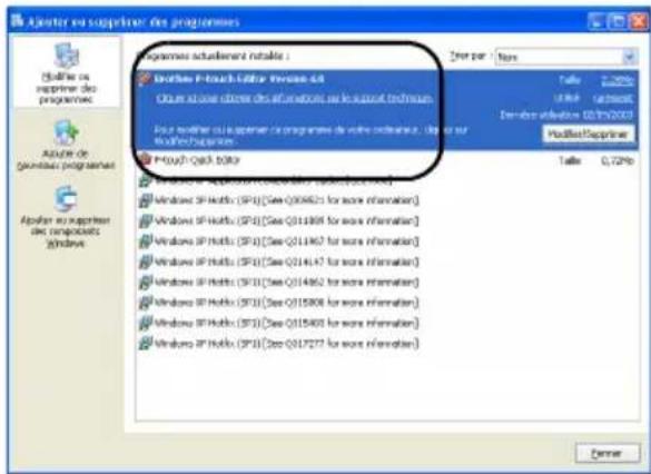 BROTHER PTouch 9500PC - Sous Windows 95/98/98SE/Me/NT 4.0/2000 Pro - 2