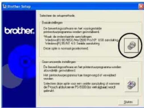 BROTHER PTouch 9500PC - Start de computer op en plaats verwolgens de cd-rom in het cd-romstation. - 4