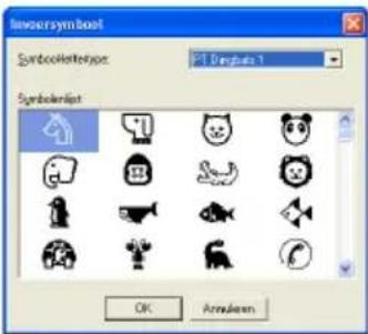 BROTHER PTouch 9500PC - Selecteer een symbol. - 1