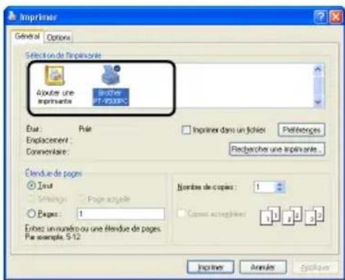 BROTHER PTouch 9500PC - Impression de l'aide - 4