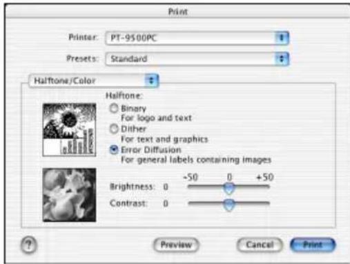 BROTHER PTouch 9500PC - Halftone/Color - 1