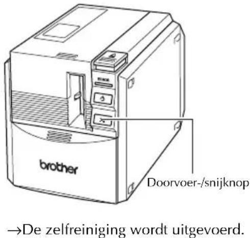 BROTHER PTouch 9500PC - ■Zelfreiniging - 2