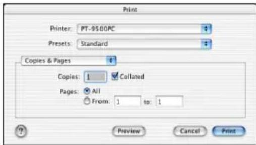BROTHER PTouch 9500PC - Copies & Pages - 1