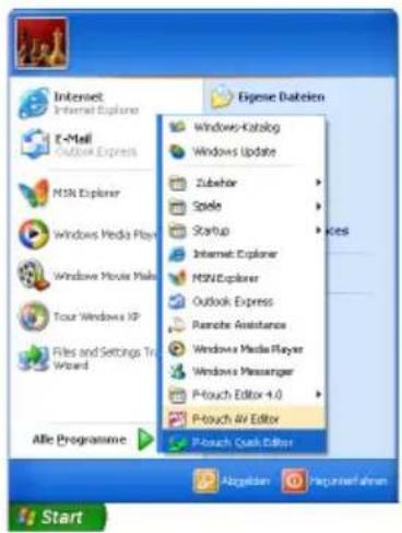 BROTHER PTouch 9500PC - WindowsXP: - 1
