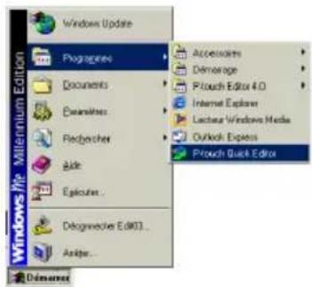 BROTHER PTouch 9500PC - ■Sous Windows 98/98 SE/Me/2000 Pro - 1