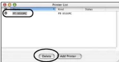 BROTHER PTouch 9500PC - ■Druckertreiber deinstallieren - 9