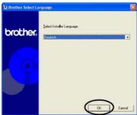 BROTHER PTouch 9500PC - Schalten Sie den Computer ein und legen Sie die mitgelieferte CD-ROM in das CD-ROM-Laufwerk ein. - 2