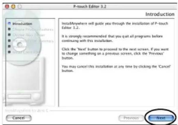 BROTHER PTouch 9500PC - Double-cliquez sur le dossier P-touch Editor 3.2. - 5