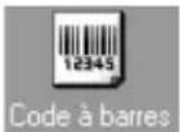 BROTHER PTouch 9500PC - ■Barre des objets - 3