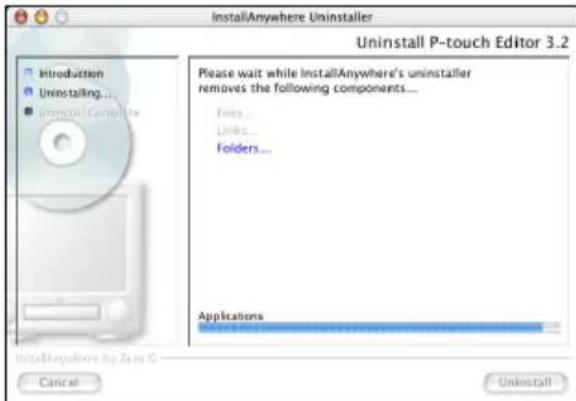 BROTHER PTouch 9500PC - Software deinstallieren - 11