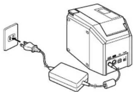 BROTHER PTouch 9500PC - Raccordement à la source d'alimentation - 3