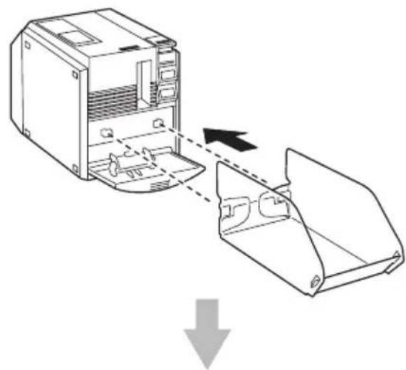 BROTHER PTouch 9500PC - Sammelbehälter befestigen - 7