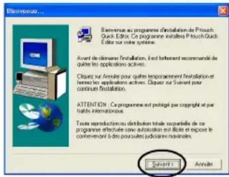 BROTHER PTouch 9500PC - Lisez son contenu, puis cliquez sur [Suvant]. - 1