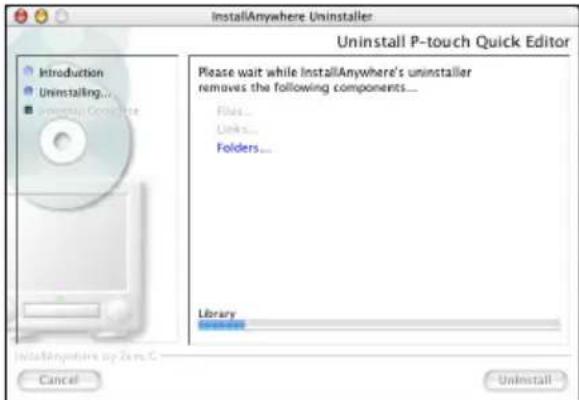 BROTHER PTouch 9500PC - P-touch Quick Editor verwijderen - 6
