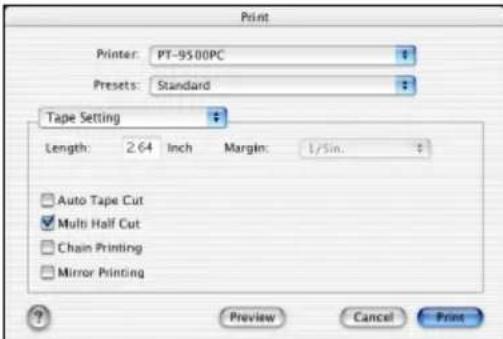 BROTHER PTouch 9500PC - Tape Setting - 1