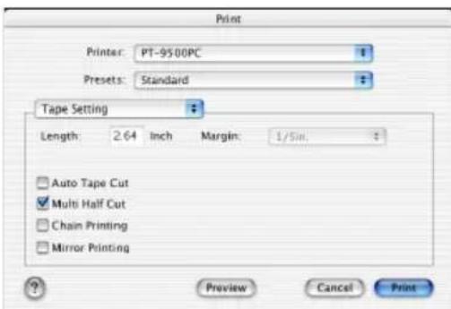 BROTHER PTouch 9500PC - Tape Setting - 1