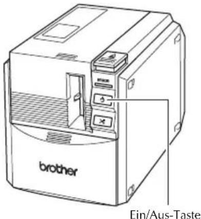 BROTHER PTouch 9500PC - Entfernen Sie den Kabelbinder vom mitgelieferte seriellen Datenkabel. - 12