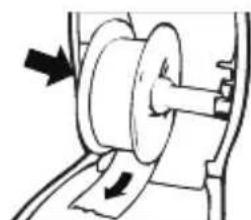 DYMO LabelWriter 400 - Pour charger un rouleau d'étiquettes - 3