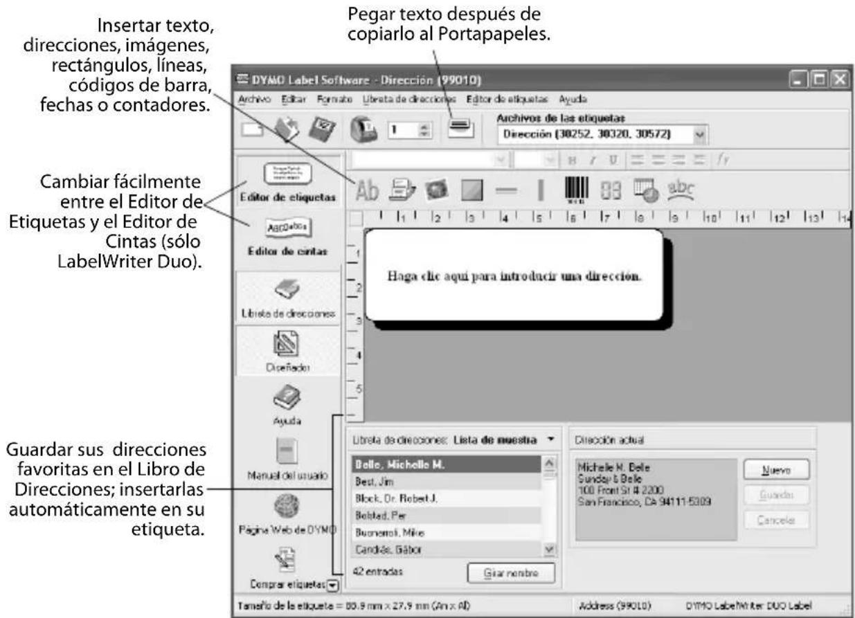 DYMO LabelWriter 400 - Para imprimir una etiqueta de direccion - 1