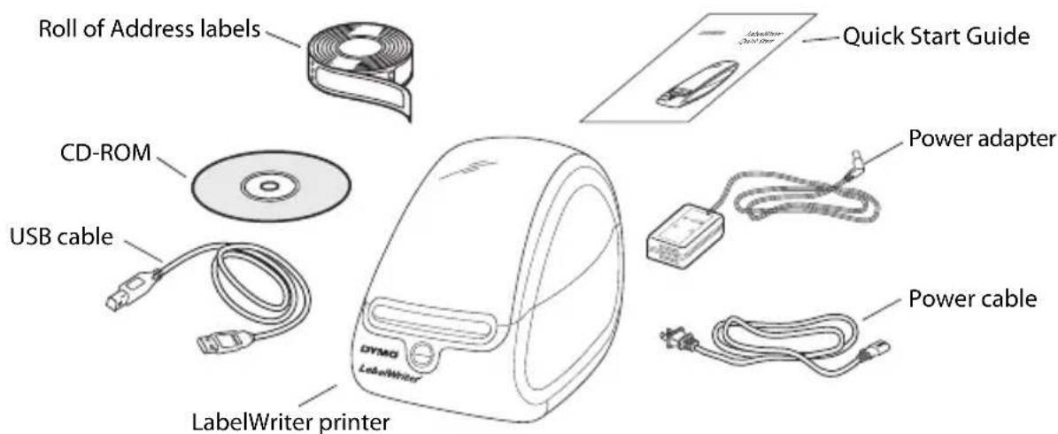 DYMO LabelWriter 400 - Unpacking your LabelWriter Printer - 1