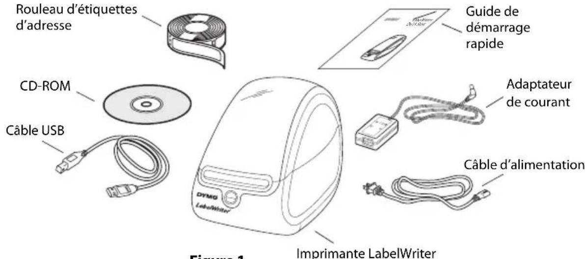 DYMO LabelWriter 400 - Déballage de votre imprimante - 1