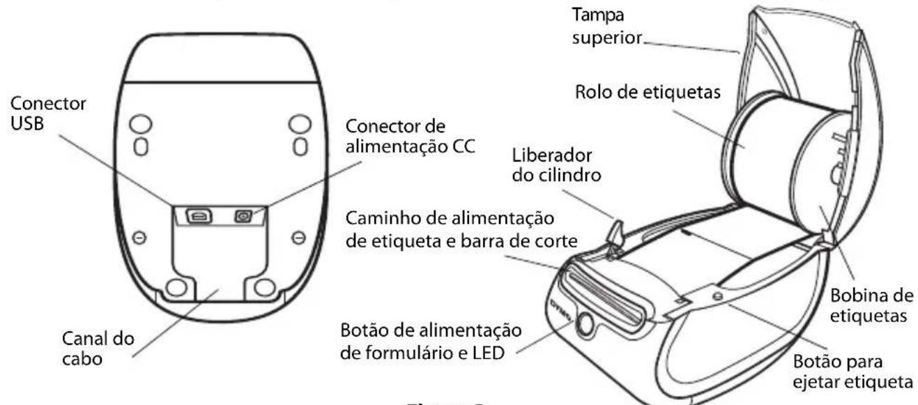 DYMO LabelWriter 400 - Remove a impressora LabelWriter da embalagem - 2