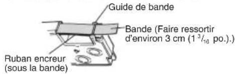 CASIO KLG2 - Mise en place d'une cartouche de bande - 3