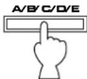 YAMAHA TX592 - recall a preset station - 1