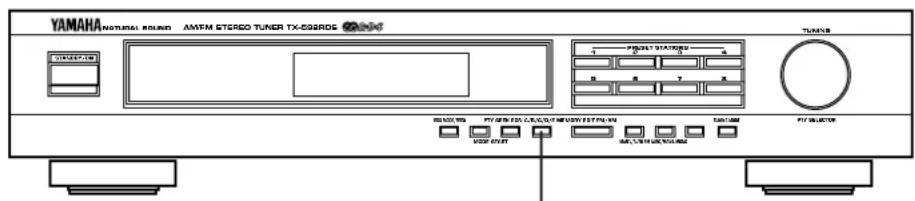 YAMAHA TX592 - Sintonización automática de un programa del tipo deseado cuando comienza a transmitirse - 1