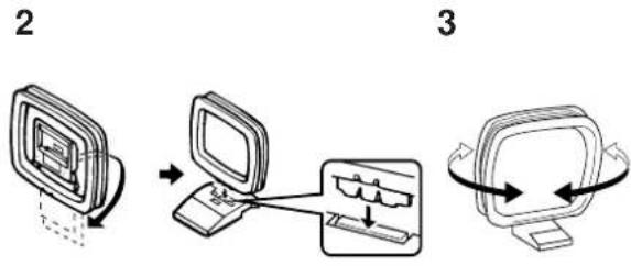 YAMAHA TX592 - Anschluß einer MW-Rahmenantenne - 2