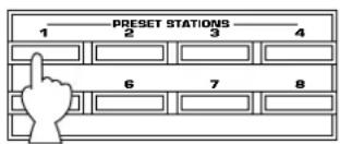YAMAHA TX592 - MANUELL FÖRINSTÄLLNING AV STATIONER - 11