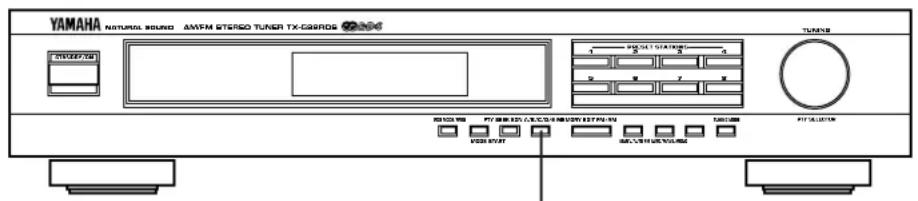YAMAHA TX592 - Appel automatique d'un programme du type désiré lorsque sa diffusion commence - 1