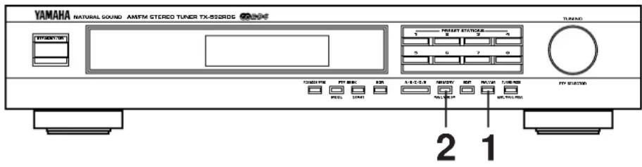 YAMAHA TX592 - AUTOMATISCHE SPEICHERUNG - 1