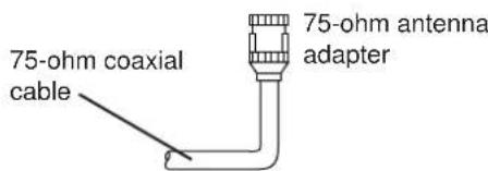 YAMAHA TX592 - ■ Optional outdoor FM antenna - 3