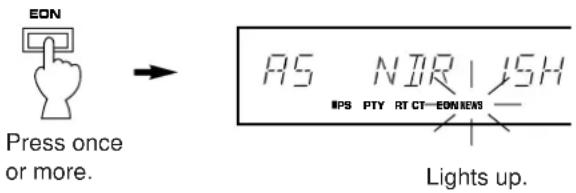 YAMAHA TX592 - Making this unit call a program of your desired program type automatically when its broadcast starts - 3