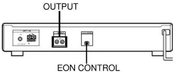 SONY STSE370S - Raccordement d'un amplificateur - 1