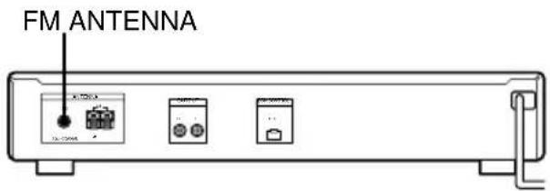 SONY STSE370S - Anschluß der UKW-Antenne - 1