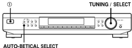 SONY STSE520 - Armazenamento automático de estações FM (selecção alfabética automática) - 2
