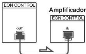SONY STSE500 - Si posee un amplificador equipado con terminal EON CONTROL IN (ST-SE700 y ST-SE500 solamente) - 1